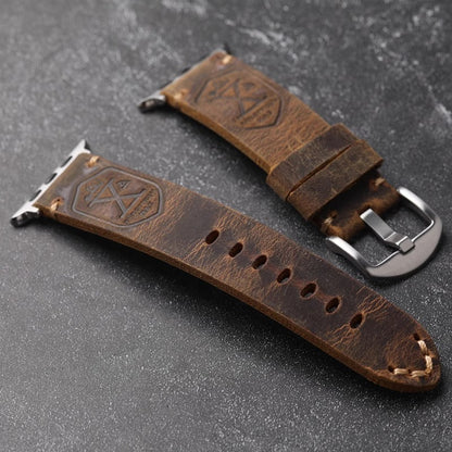 Vintage Leather Apple Watch Strap