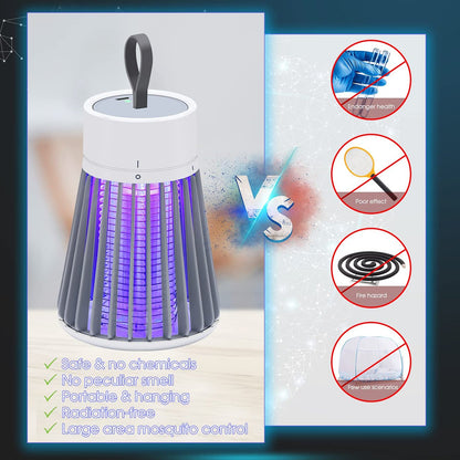 Mosquito Guard - Portable Bug Zapper for Indoors Outdoor Fly Zapper Mosquito Trap