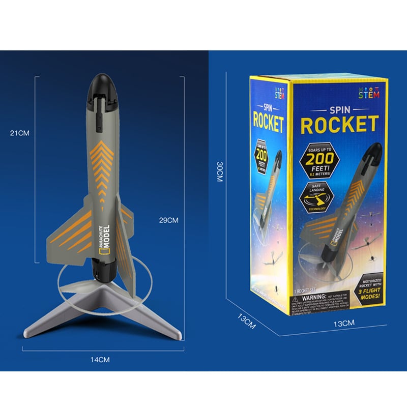 🚀National Geographic Rocket Launcher for Kids-space toy gift for boys and girls