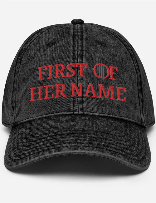 First Of Her Name HOTD Baseball Cap