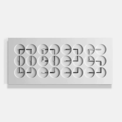 Digital Wall Clock - Mechanical