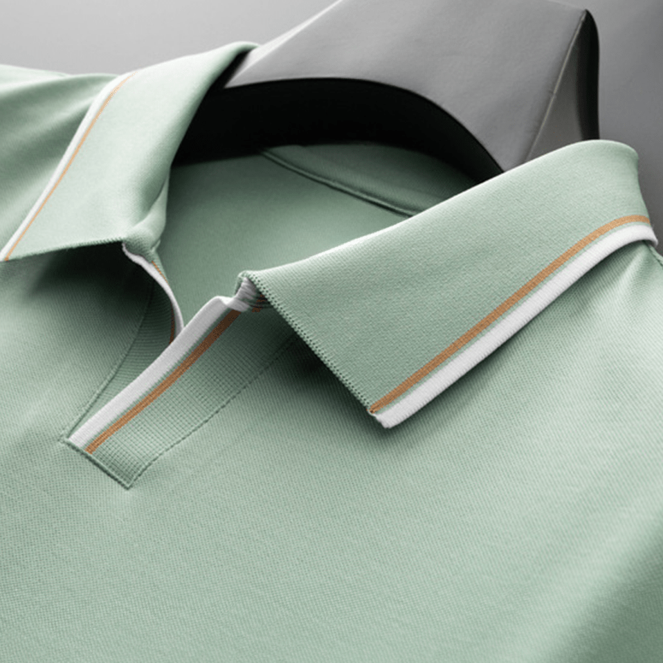 BRUNELLO CRAFT SILK POLO