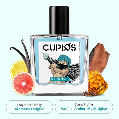 CUPIDS HYPNOSIS™ 2.0 - MEN’S PHEROMONE-INFUSED COLOGNE