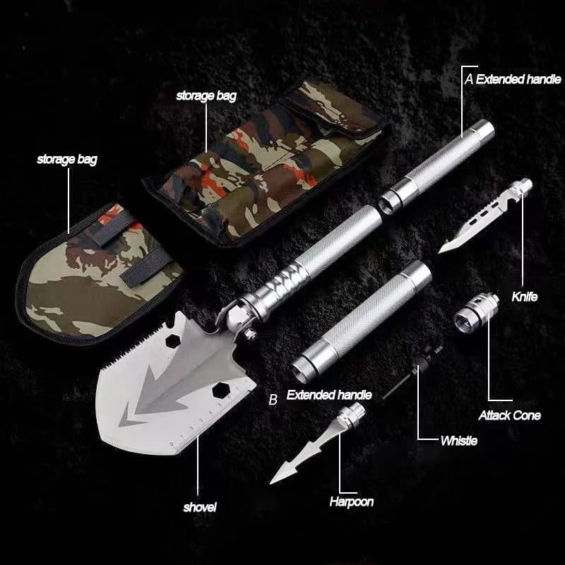 Multi-Purpose Camping Survival Shovel