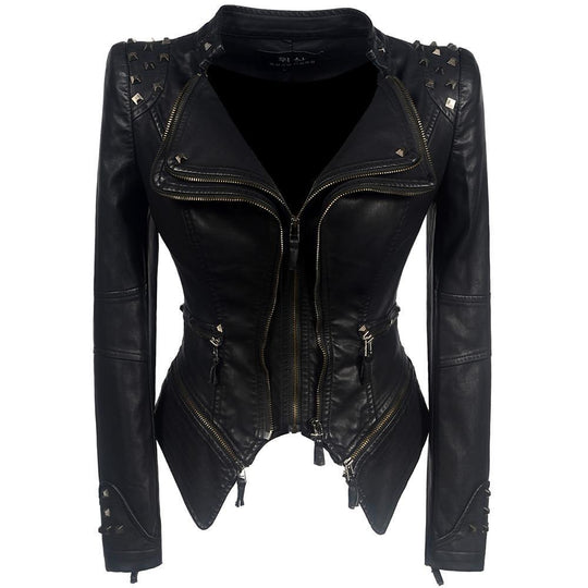 GOTHIC LEATHER JACKET