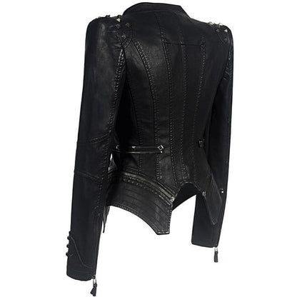 GOTHIC LEATHER JACKET