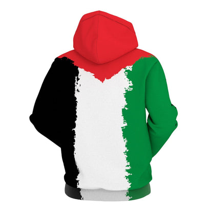 Palestine Flag-Inspired Hoodie