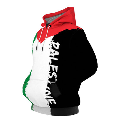 Palestine Flag-Inspired Hoodie