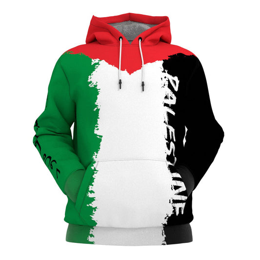 Palestine Flag-Inspired Hoodie