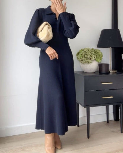 Elegant Woolen Dress