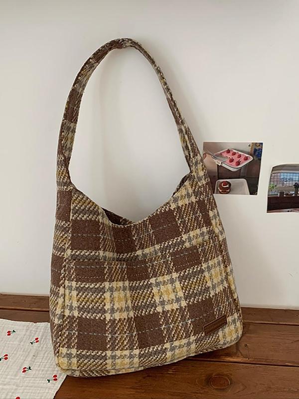 Minimalist Snap Button Hobo Bag