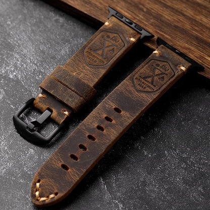 Vintage Leather Apple Watch Strap