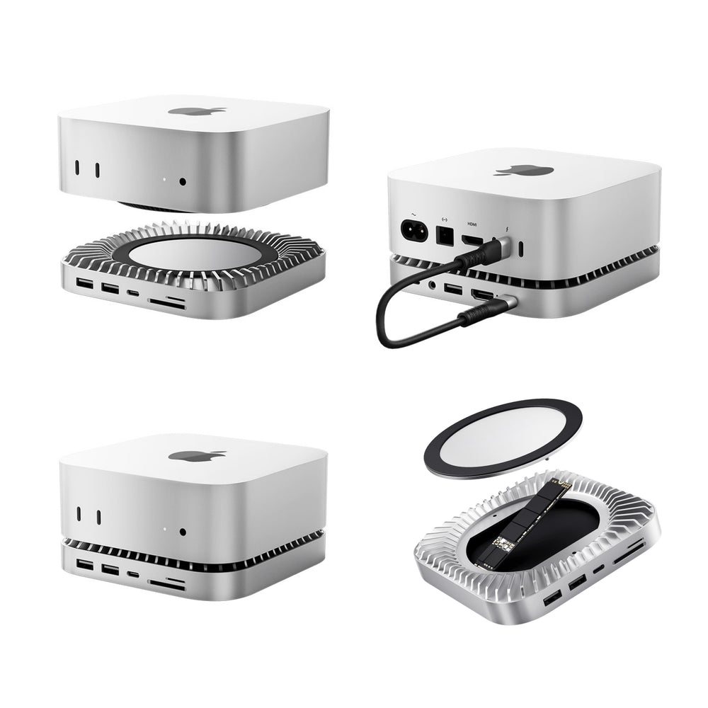 New Mac Mini M4/M4Pro stand &hub