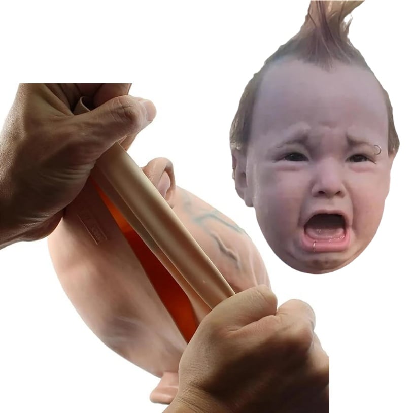 Crying Baby Mask