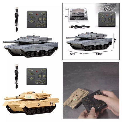 1/16 RC Tank US M1A2 Abrams Main Battle Tank 2.4G RC Military Vehicle Model with Lighting Sound Smoke Shooting Effect