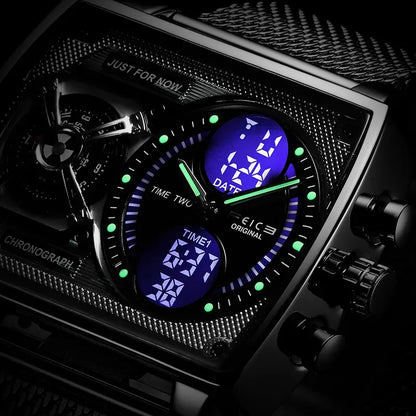 Feice Neon Matrix Dual Chronograph