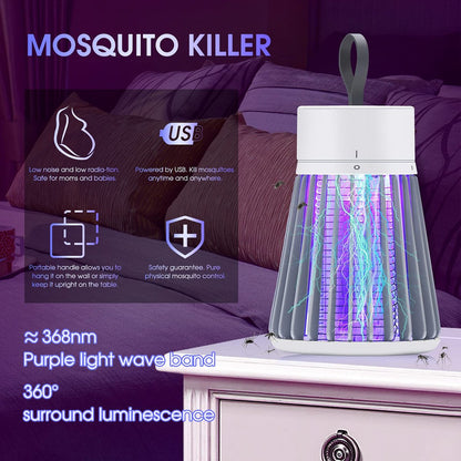 Mosquito Guard - Portable Bug Zapper for Indoors Outdoor Fly Zapper Mosquito Trap