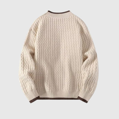 LAID-BACK VIBE LOOSE KNIT SWEATER