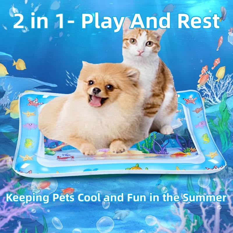 😻Pet Water Sensory Mat