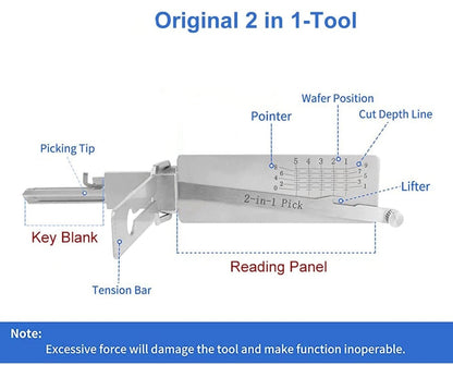 Stainless Steel Key Decoder