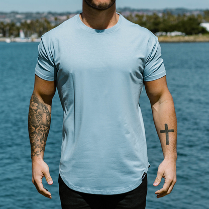 ESSENTIAL DROP-CUT T-SHIRT