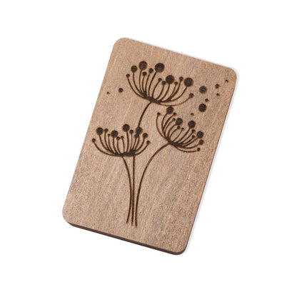 Personalised Wooden Needle Box Holder with Magnet Needle Minder Embroidery Needle Point Storage Tool