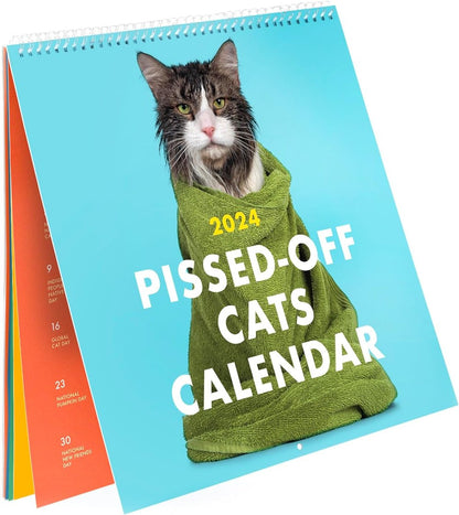 2024/2025 Pissed-Off Cats Calendar