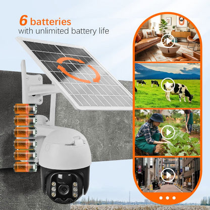 Smart Wireless Solar Surveillance Camera