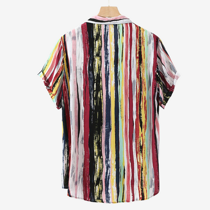 VIBRANT PRINT MEN'S SHIRT