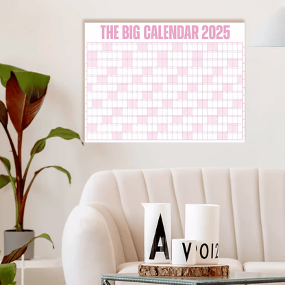 The Big Class Calendar 2025 | Dry Erase