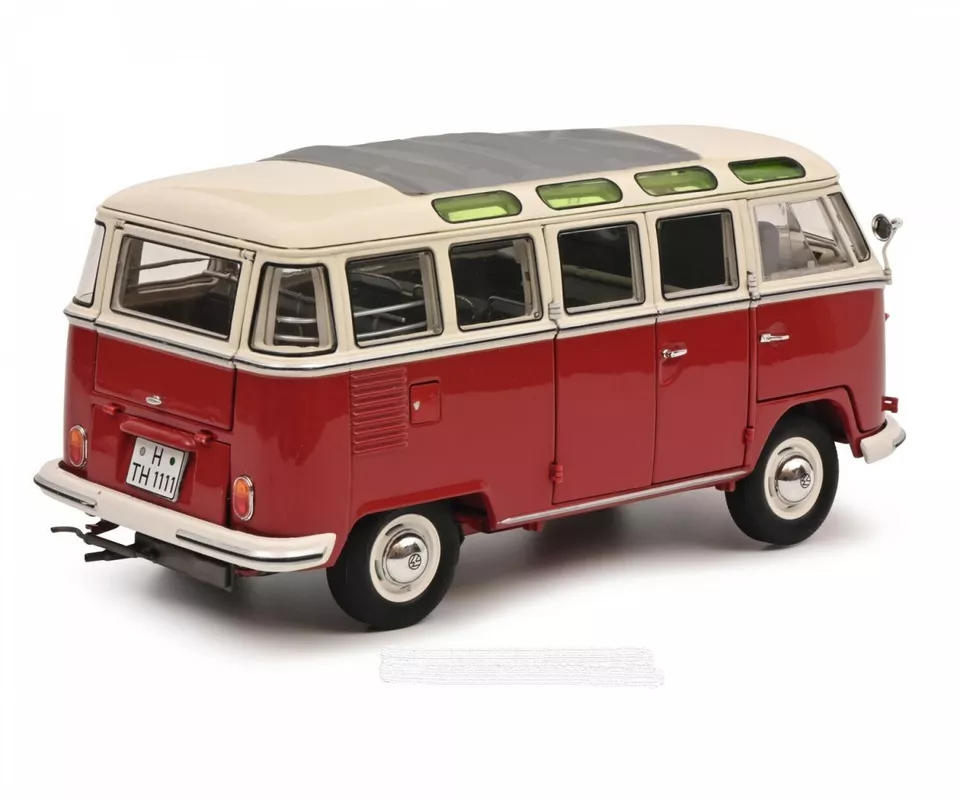 1/24 Bus Simulation Alloy Car Model Collection Ornaments