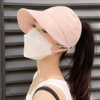 Outdoor UV Protection Hollow Top Sun Hat