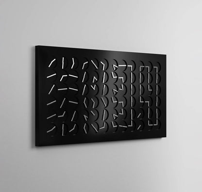 Digital Wall Clock - Mechanical