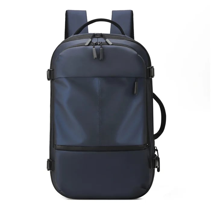 Travel Bag with Built-In Vacuum System