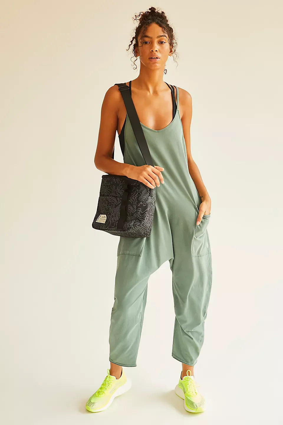 Wide Leg Jumpsuit with Pockets