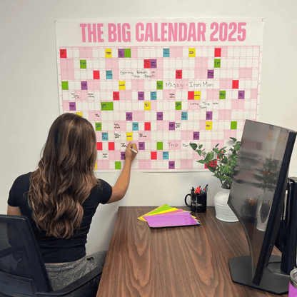 The Big Class Calendar 2025 | Dry Erase