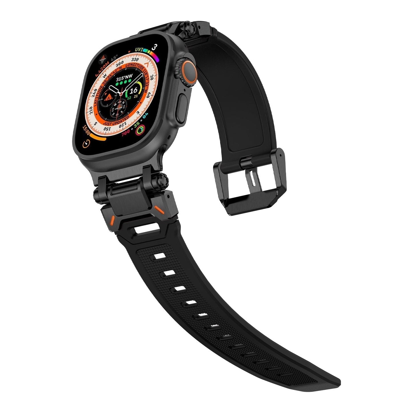 Explorer Tactical Rubber Apple Watch Band