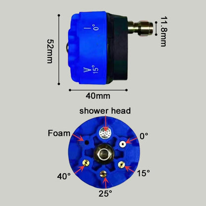 Stainless Steel Multi-Function Power Washer Spray Nozzle💦