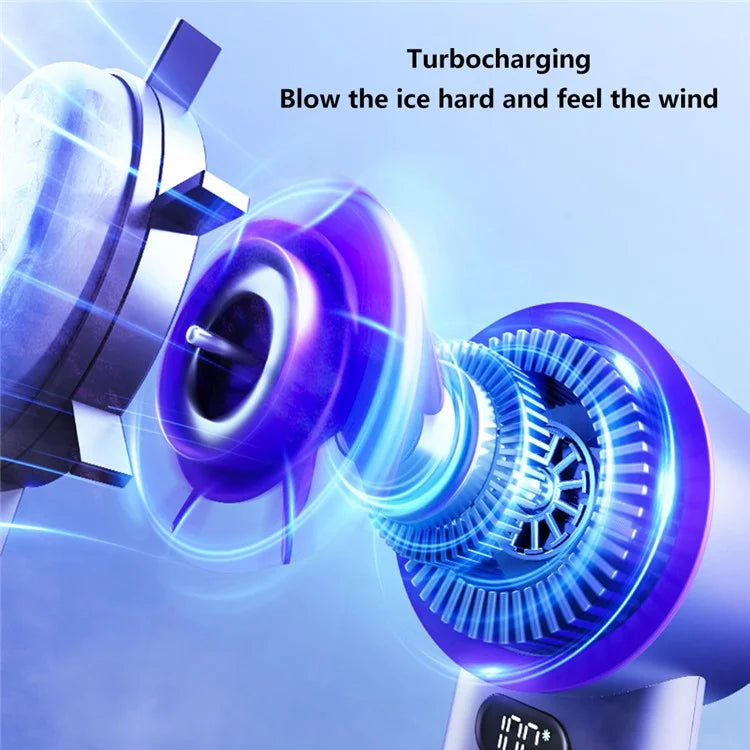 CoolBreeze Turbo Handheld Ice Cooler