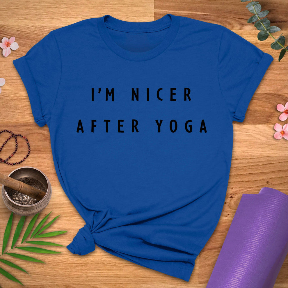 I'm Nicer After Yoga Tee