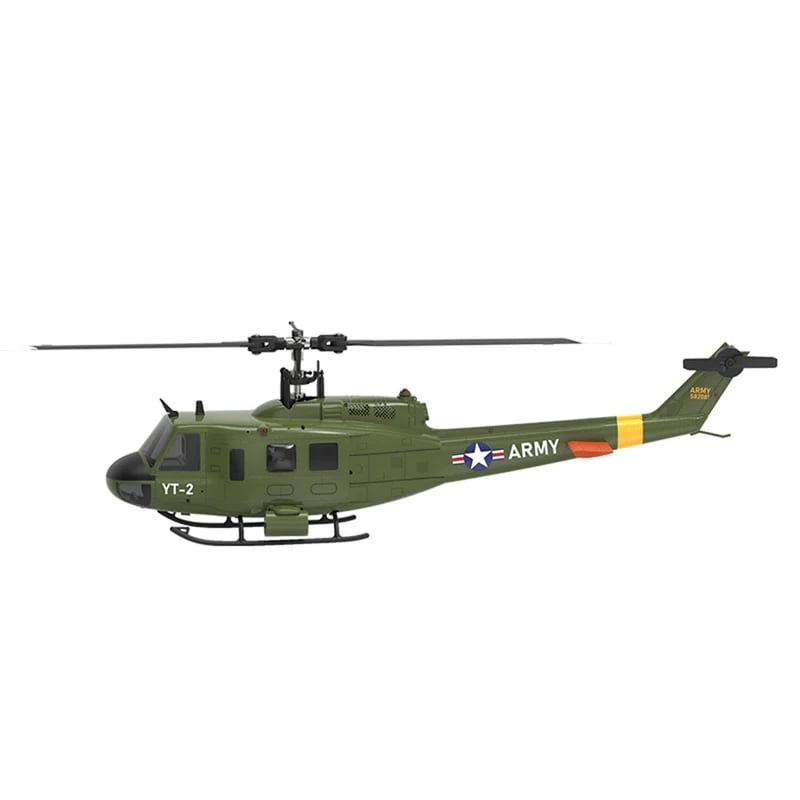 🚁YuXiang F07 UH-1D Gyro Stabilized Helicopter-RTF