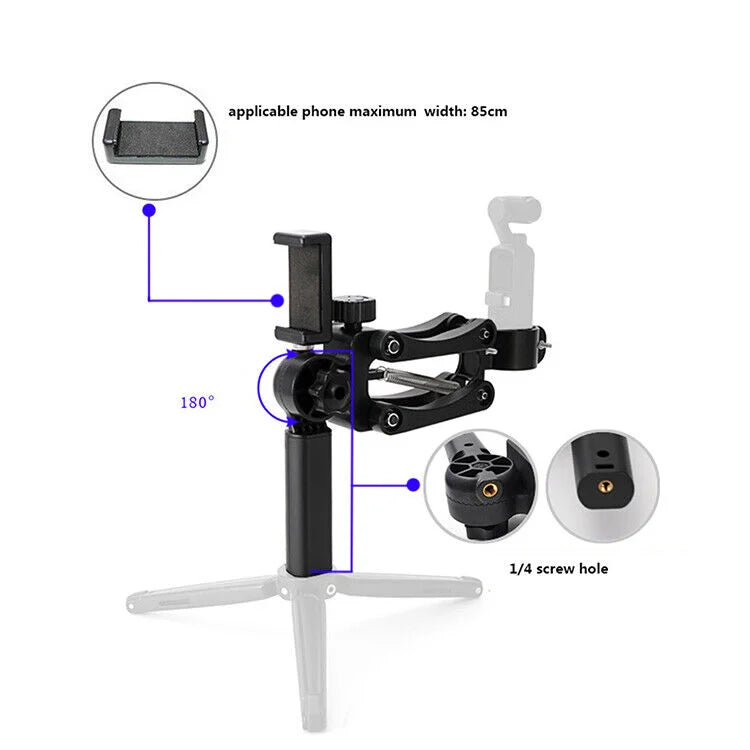 For DJI OSMO Pocket Camera Z Axis 4 Axis Gimbal Stabilizer Handheld Grip Holder