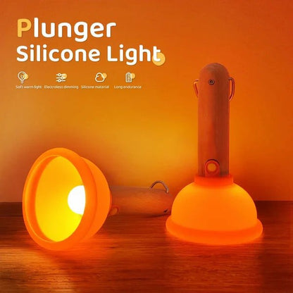 Cute Plunger Silicone Night Light