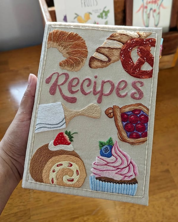 Handmade Recipe Journal