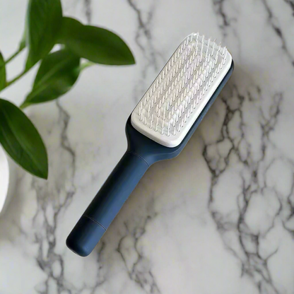 Self-Cleaning Detangling Styling Hair Brush