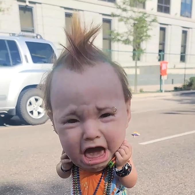 Crying Baby Mask