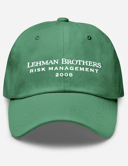 Lehman Brothers Risk Management Baseball Cap