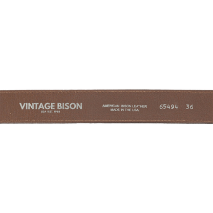 Vintage Bison Bronco Belt