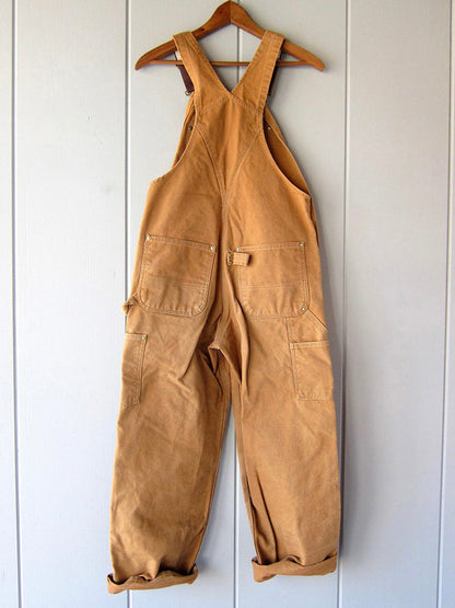 Women's Duck Bib Overalls Canvas Workwear Dungarees