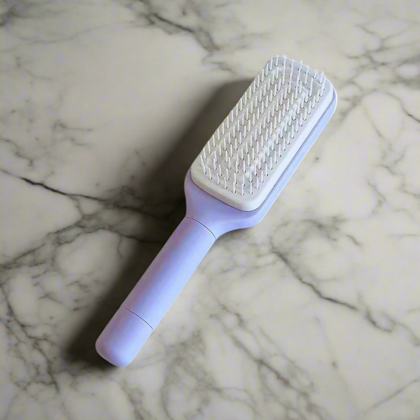 Self-Cleaning Detangling Styling Hair Brush